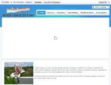 Tablet Screenshot of montecabecodoouro.com